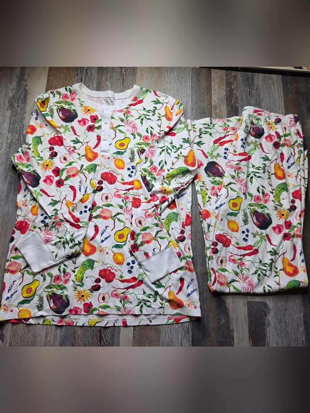 Hart+Land X The Tot Farmer's Market PJs Pajamas Medium